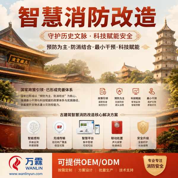 安顺市古建筑消防设备维修怎么选?万霖源头厂家直供方案